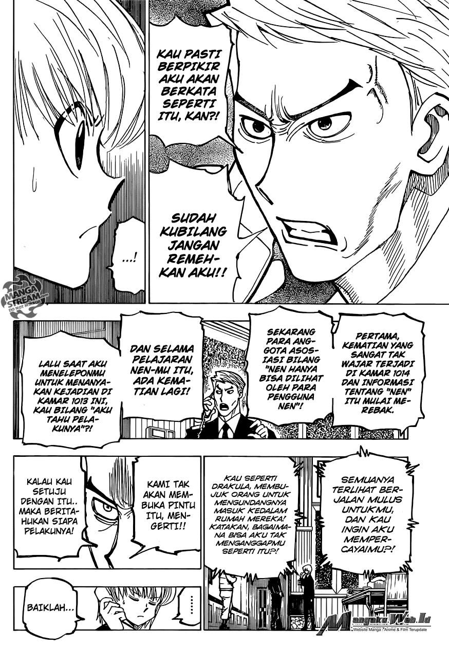 Hunter x Hunter Chapter 374 Gambar 4