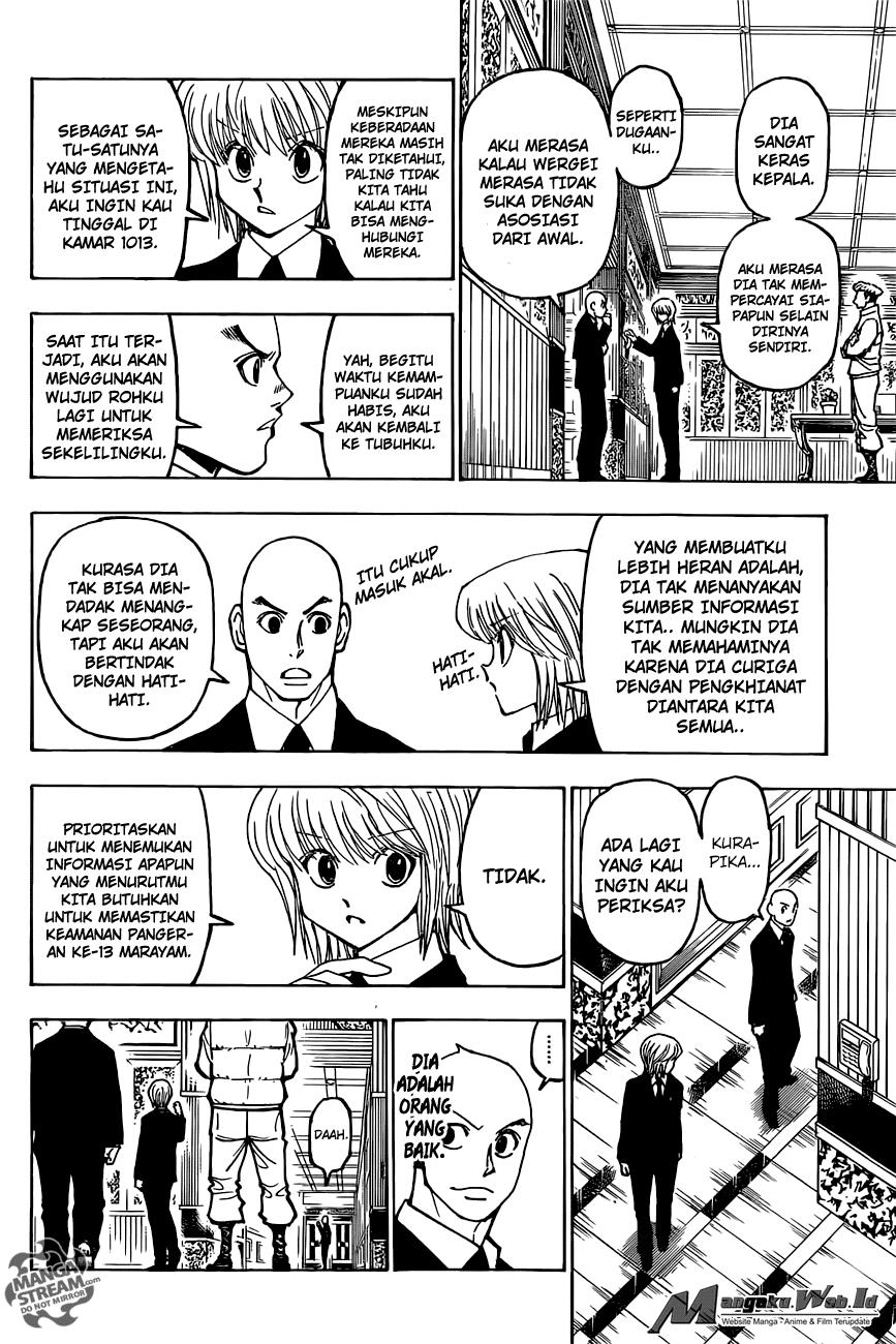 Hunter x Hunter Chapter 374 Gambar 6