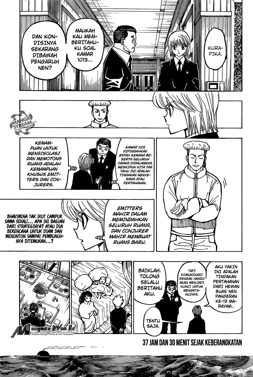 Hunter x Hunter Chapter 374 Gambar 7