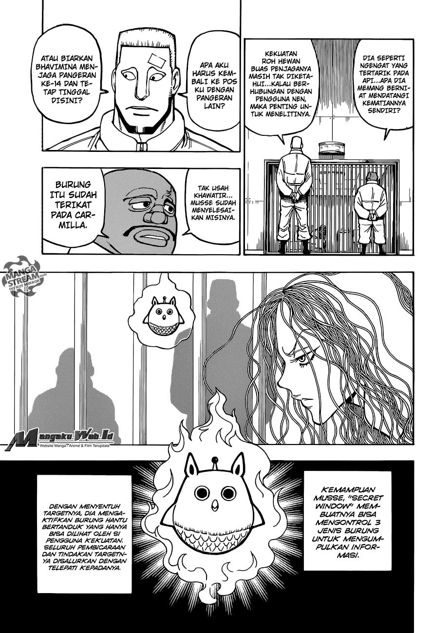 Hunter x Hunter Chapter 373 Gambar 16