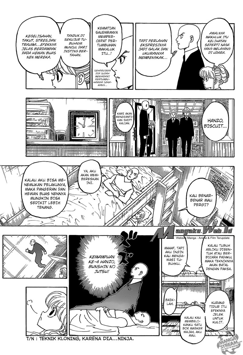 Hunter x Hunter Chapter 372 Gambar 6