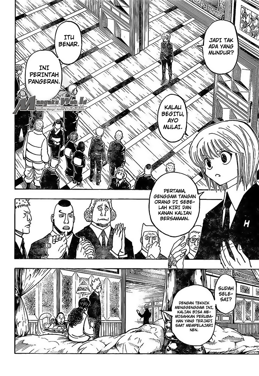 Hunter x Hunter Chapter 371 Gambar 10