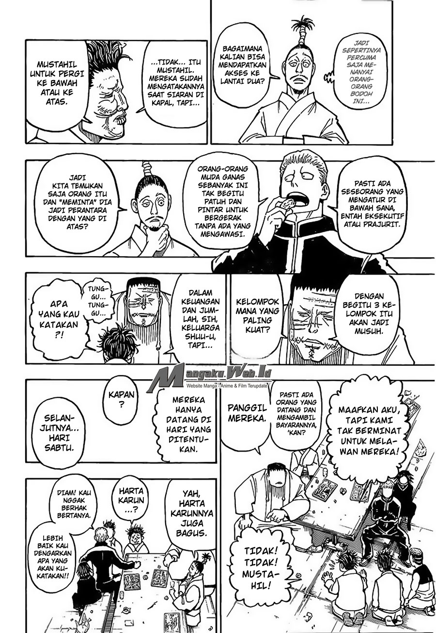 Hunter x Hunter Chapter 371 Gambar 16