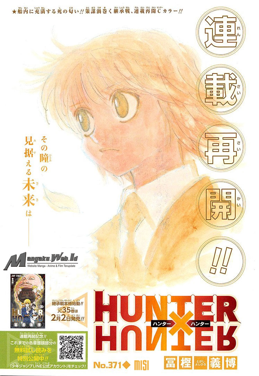 Hunter x Hunter Chapter 371 Gambar 3