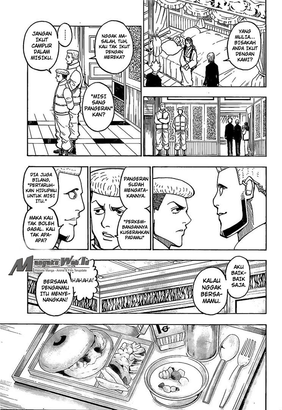 Hunter x Hunter Chapter 371 Gambar 5