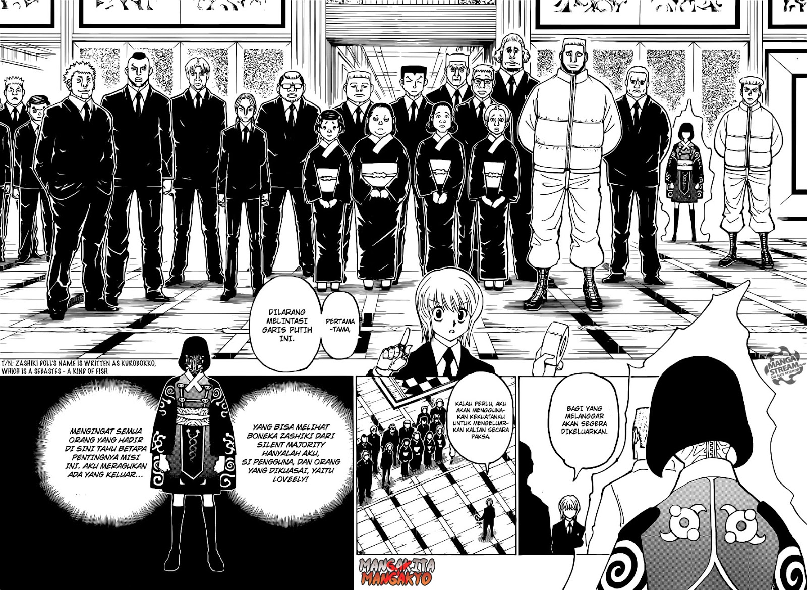 Hunter x Hunter Chapter 370 Gambar 5