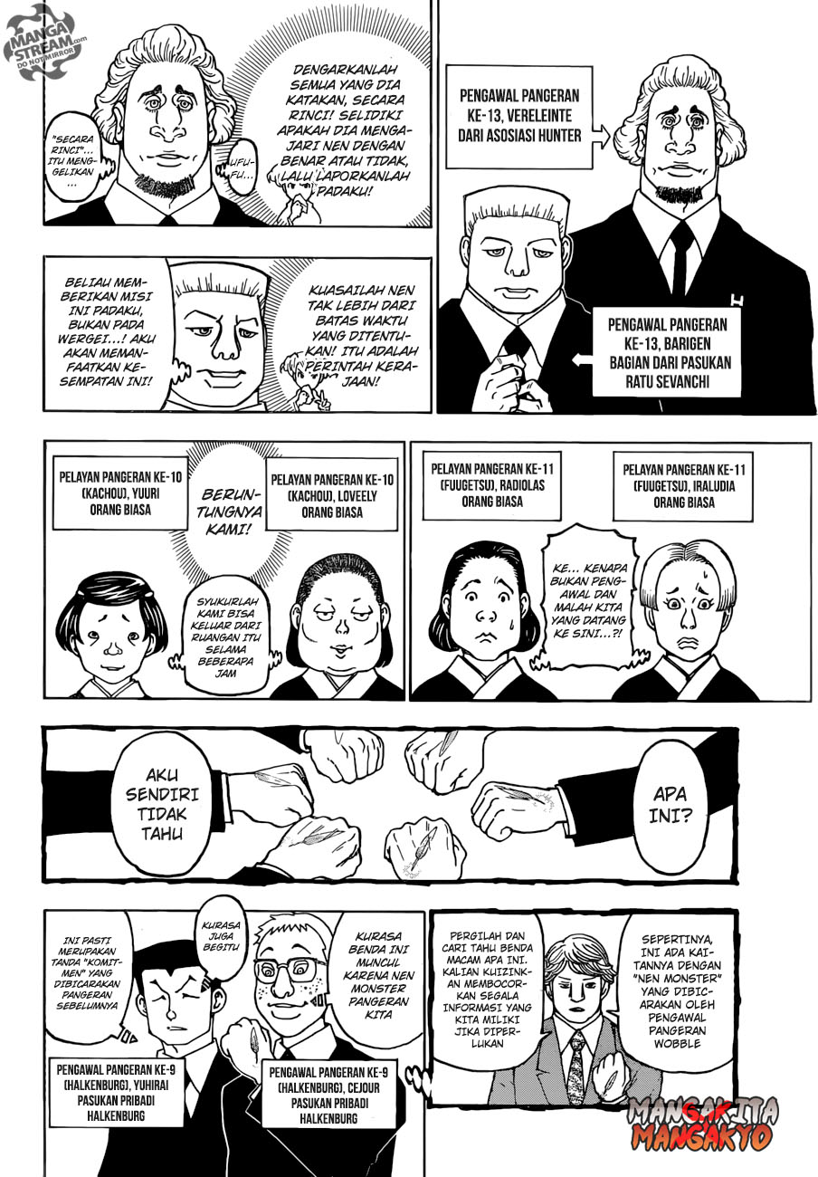 Hunter x Hunter Chapter 369 Gambar 16