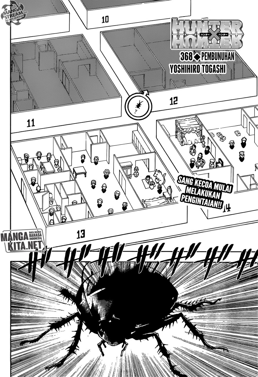 Hunter x Hunter Chapter 368 Gambar 3