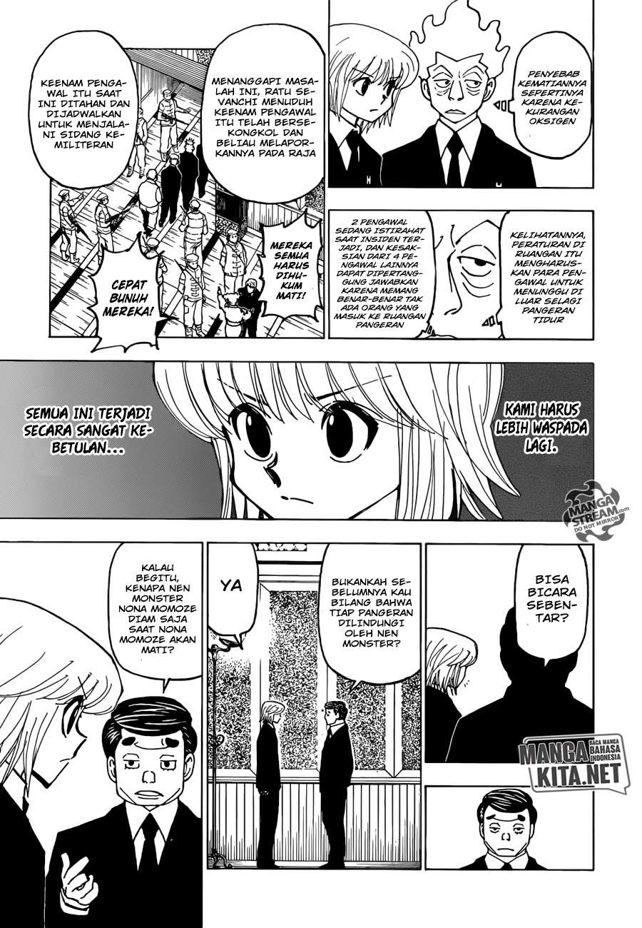 Hunter x Hunter Chapter 368 Gambar 8