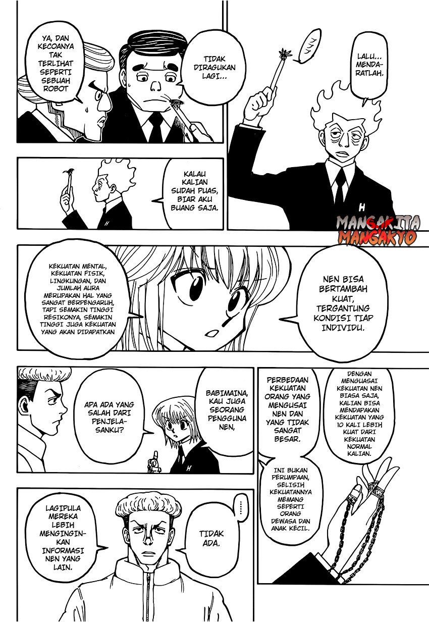 Hunter x Hunter Chapter 367 Gambar 13