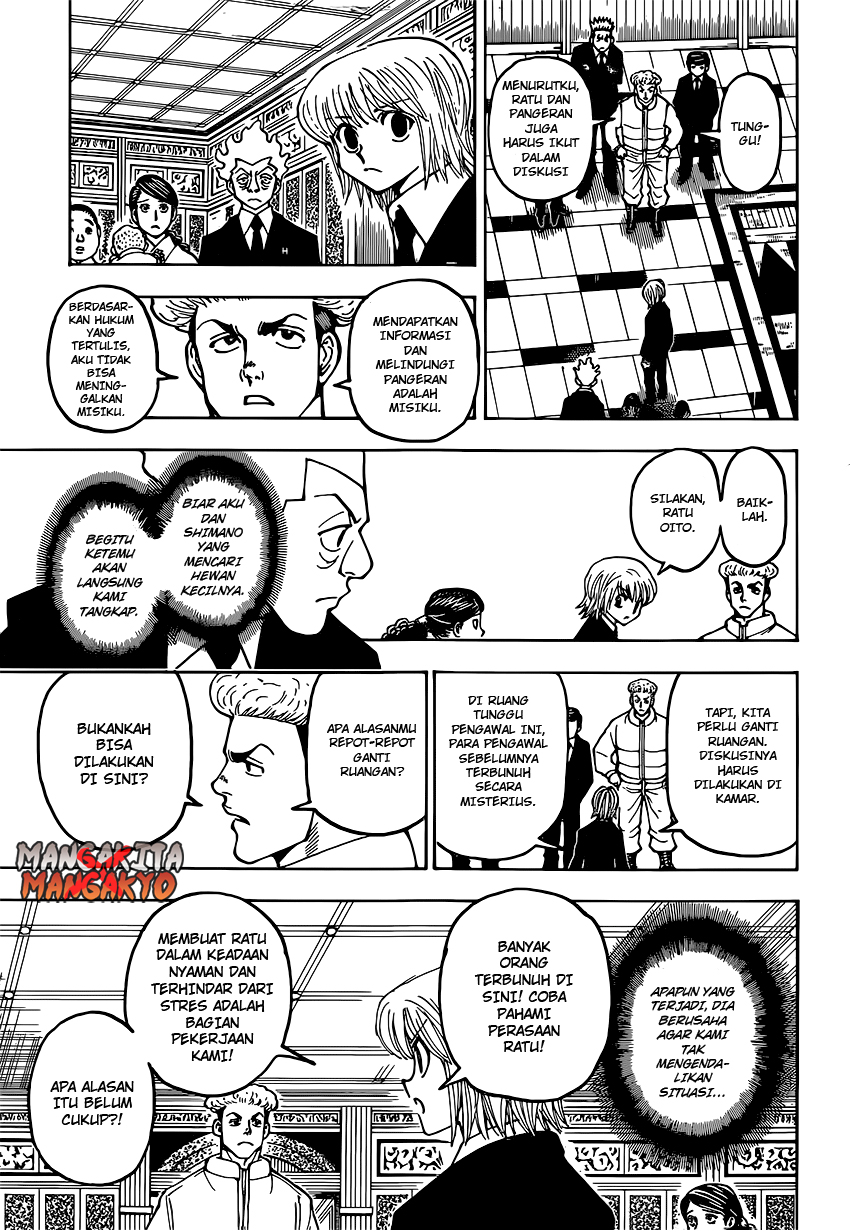 Hunter x Hunter Chapter 367 Gambar 4