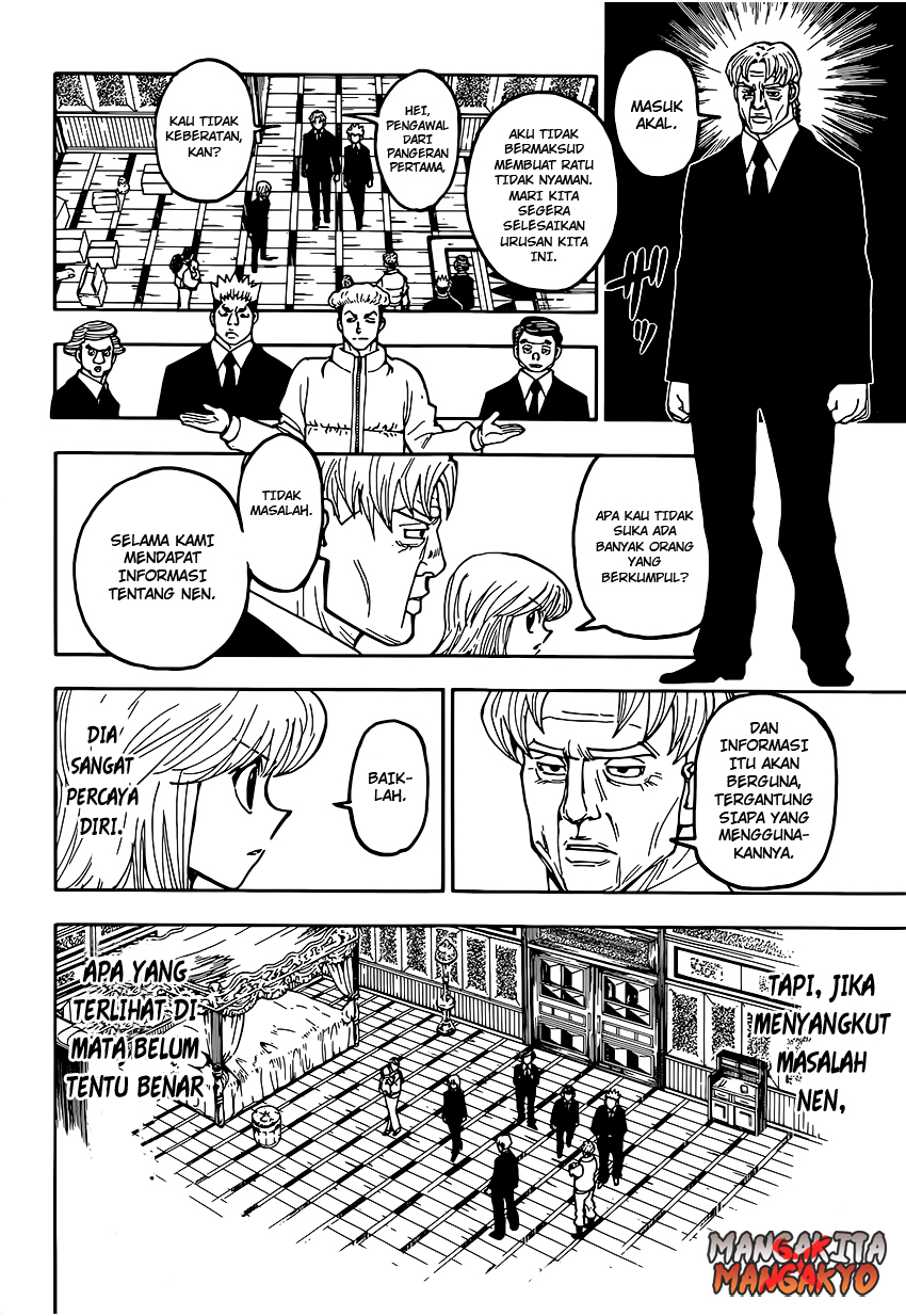 Hunter x Hunter Chapter 367 Gambar 5