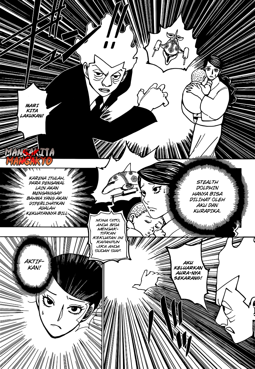 Hunter x Hunter Chapter 367 Gambar 8