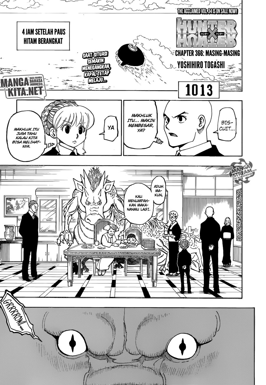 Baca Manga Hunter x Hunter Chapter 366 Gambar 2