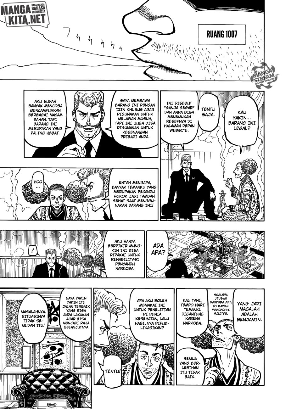 Hunter x Hunter Chapter 366 Gambar 9