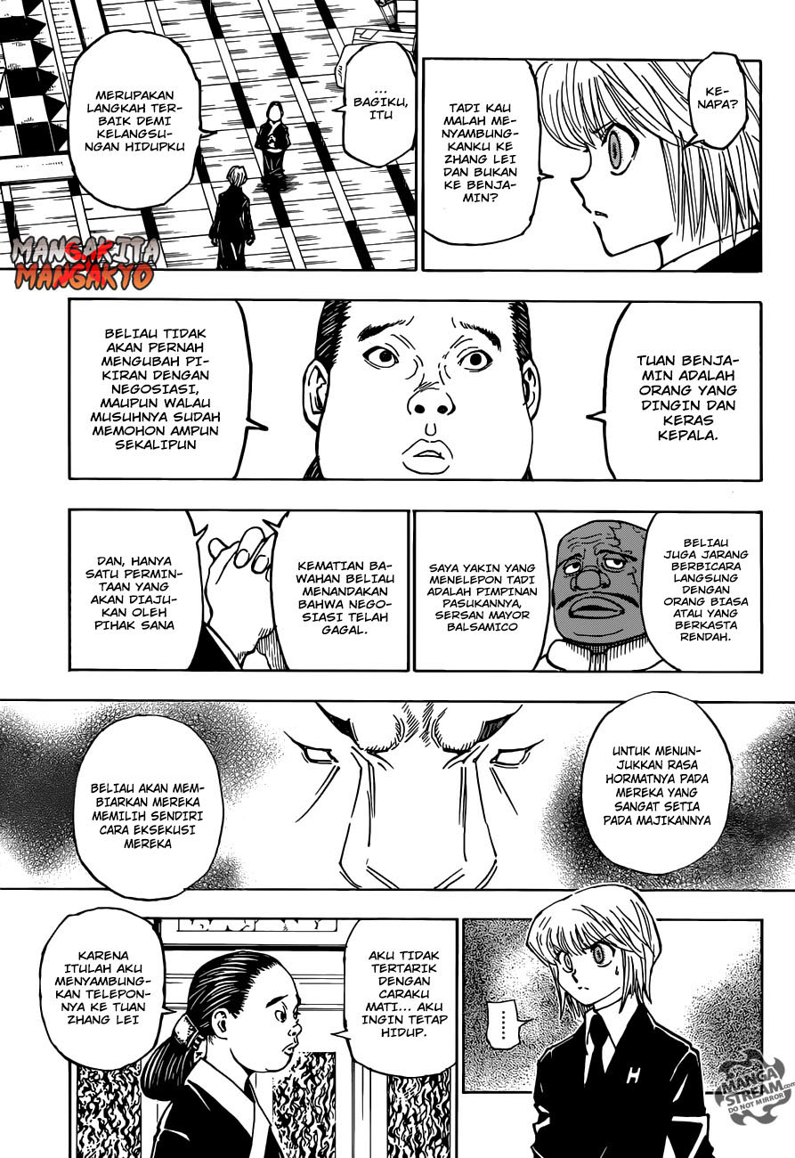 Hunter x Hunter Chapter 365 Gambar 12