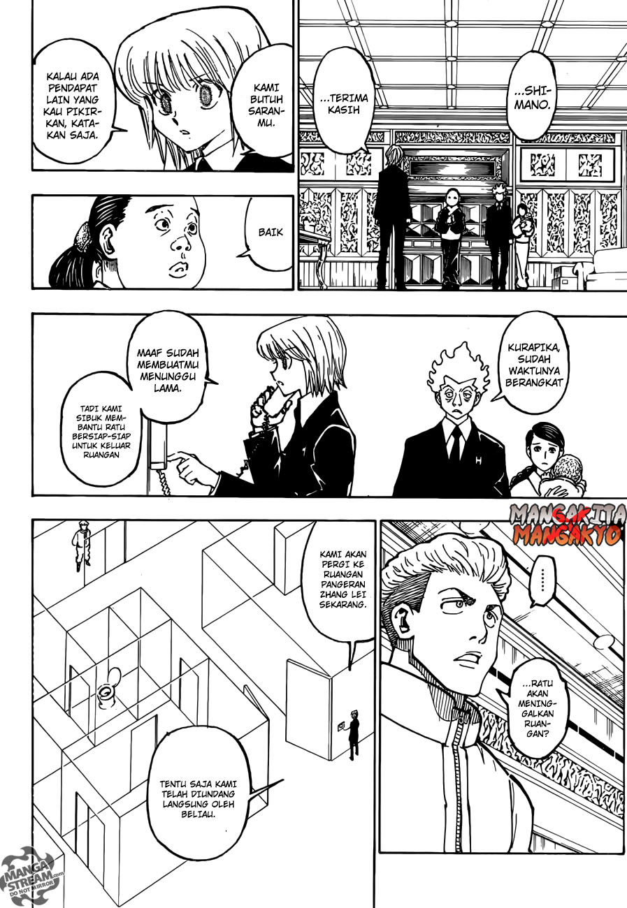 Hunter x Hunter Chapter 365 Gambar 15