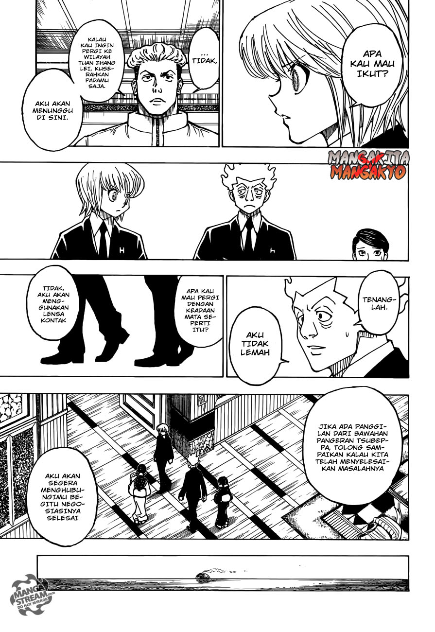 Hunter x Hunter Chapter 365 Gambar 16