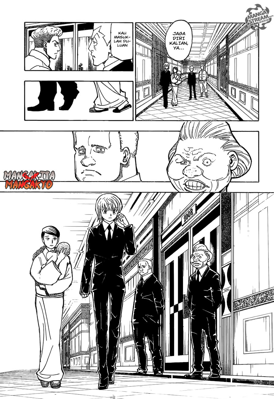 Hunter x Hunter Chapter 365 Gambar 18