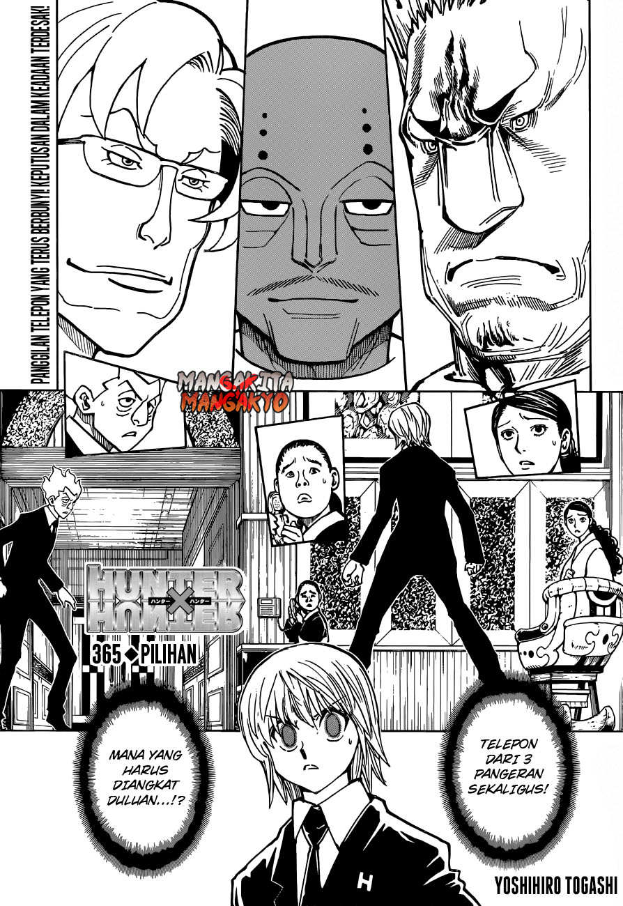 Baca Manga Hunter x Hunter Chapter 365 Gambar 2