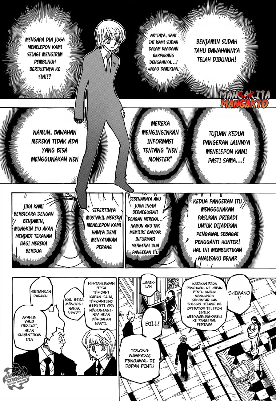 Hunter x Hunter Chapter 365 Gambar 5