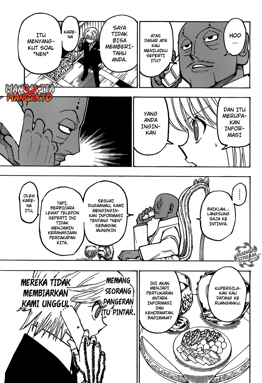 Hunter x Hunter Chapter 365 Gambar 8