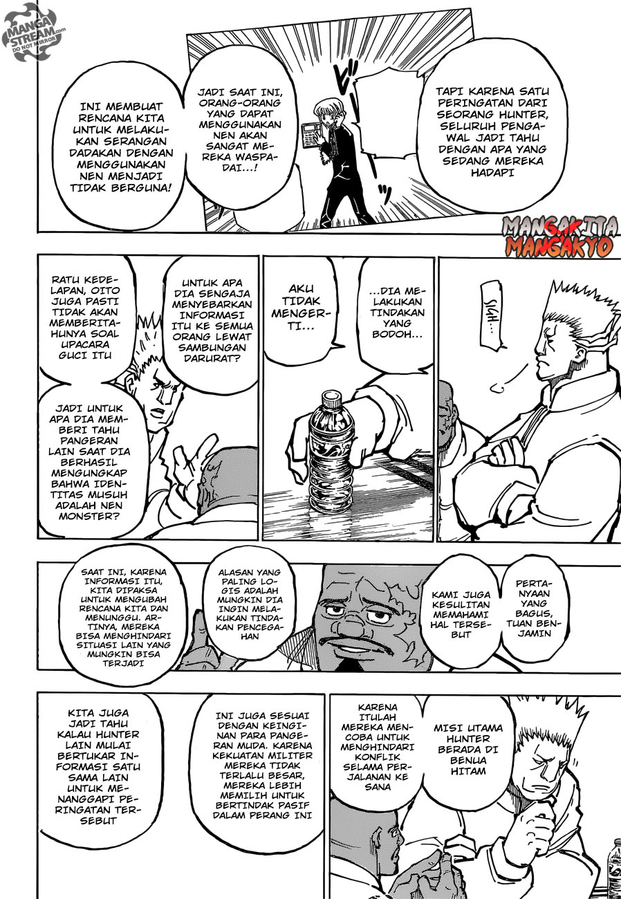 Hunter x Hunter Chapter 363 Gambar 12