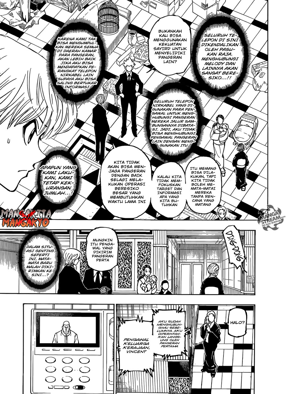 Hunter x Hunter Chapter 363 Gambar 17