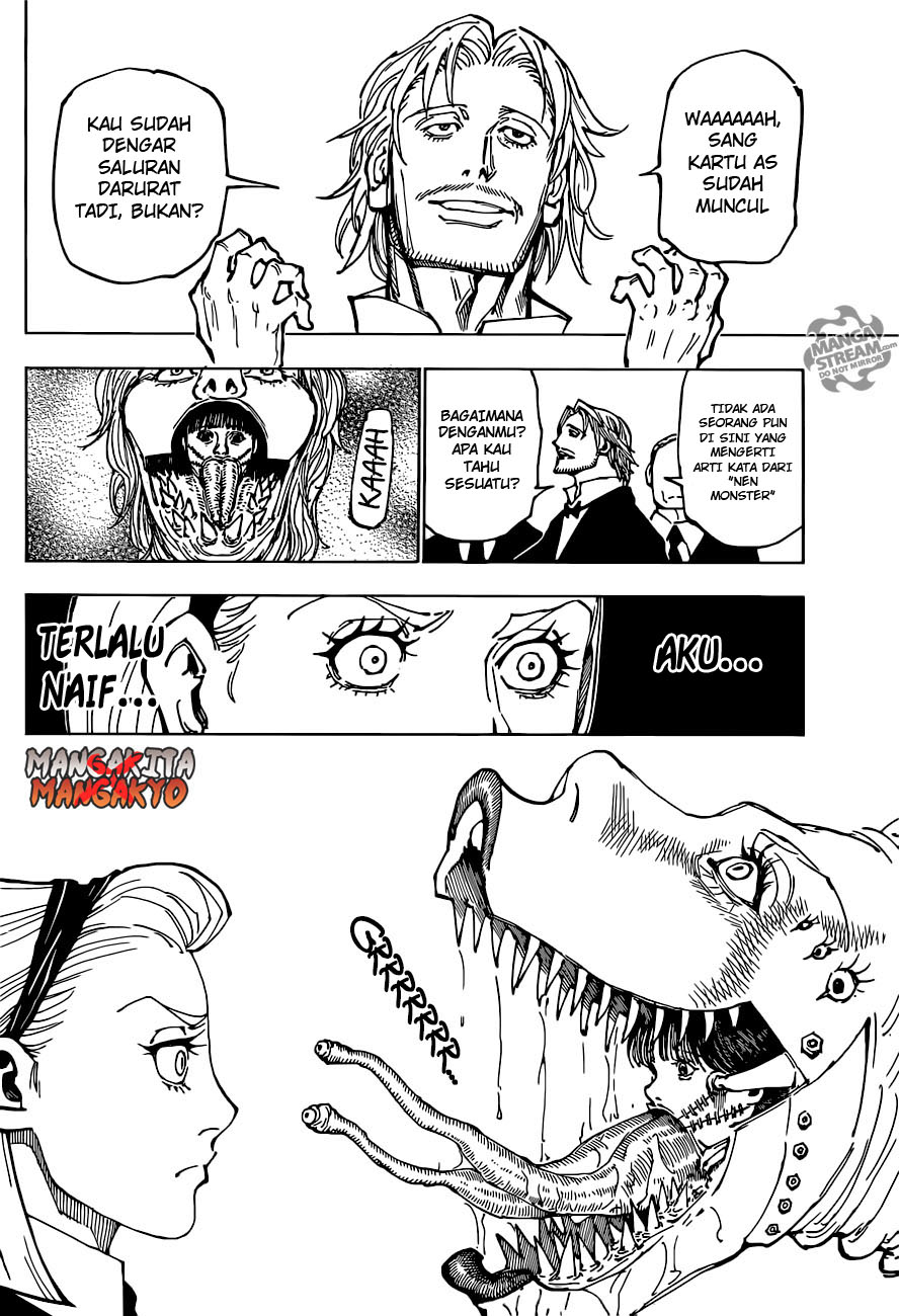 Hunter x Hunter Chapter 362 Gambar 19