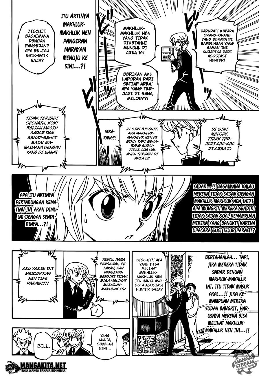 Hunter x Hunter Chapter 360 Gambar 16