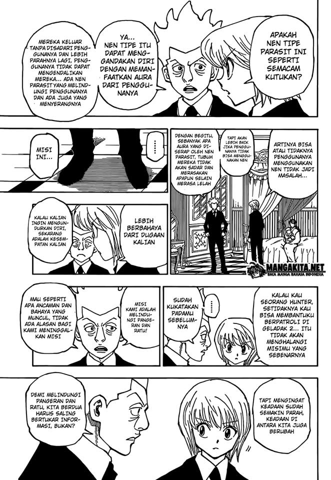 Hunter x Hunter Chapter 360 Gambar 17