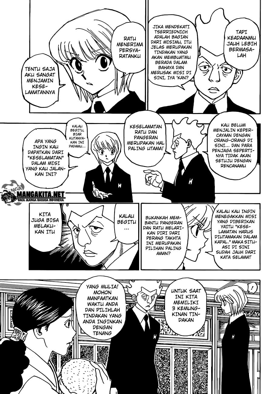 Hunter x Hunter Chapter 360 Gambar 19