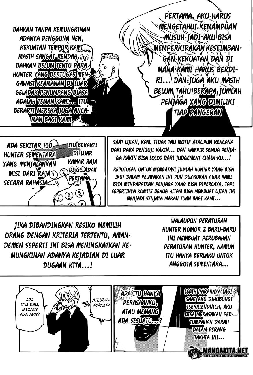 Hunter x Hunter Chapter 358 Gambar 13