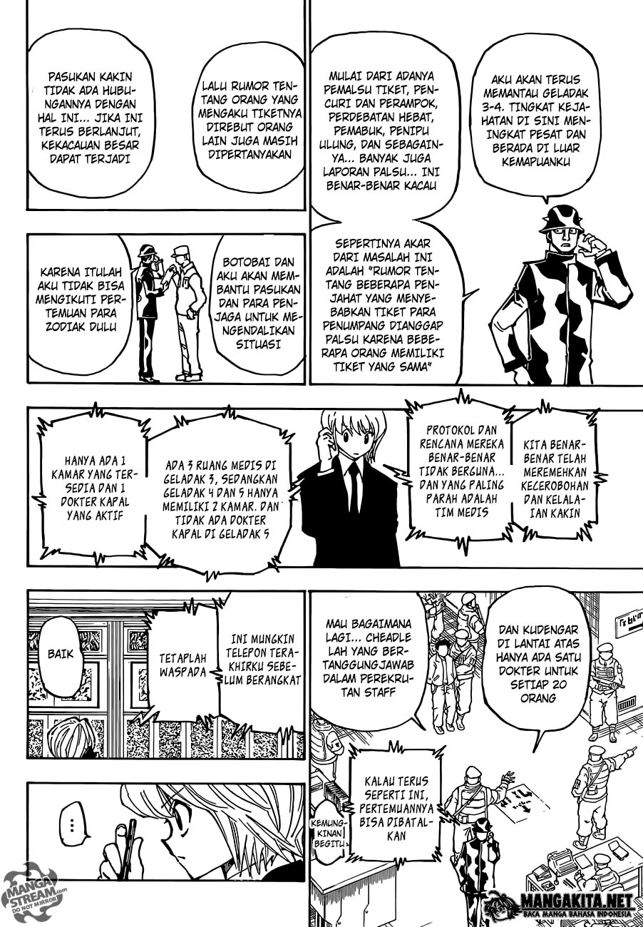 Hunter x Hunter Chapter 358 Gambar 14