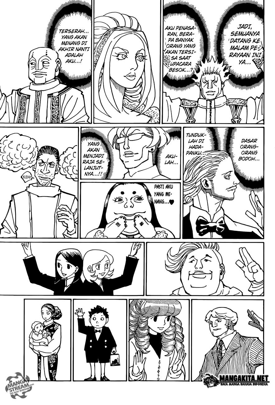 Hunter x Hunter Chapter 358 Gambar 7