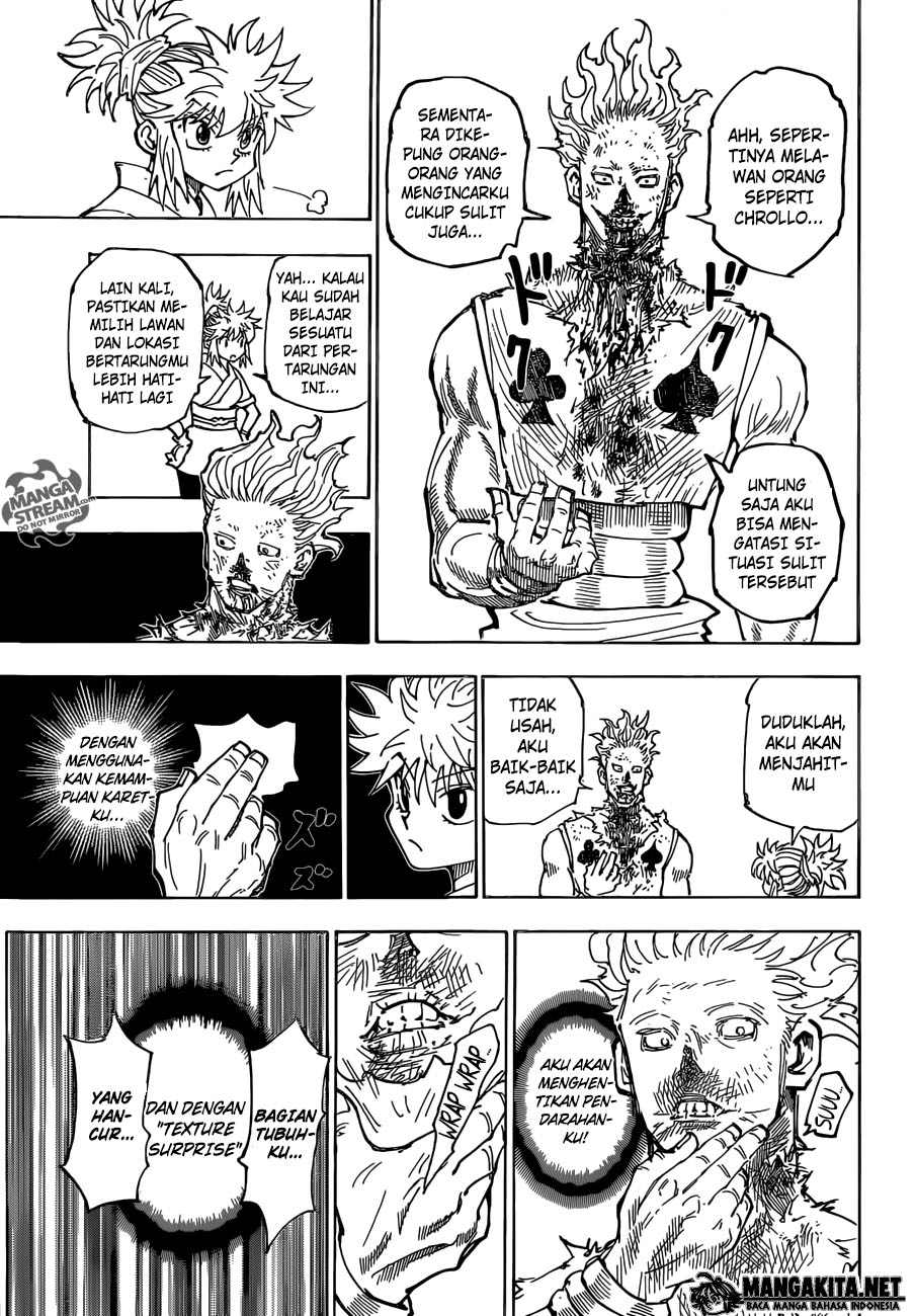 Hunter x Hunter Chapter 357 Gambar 12