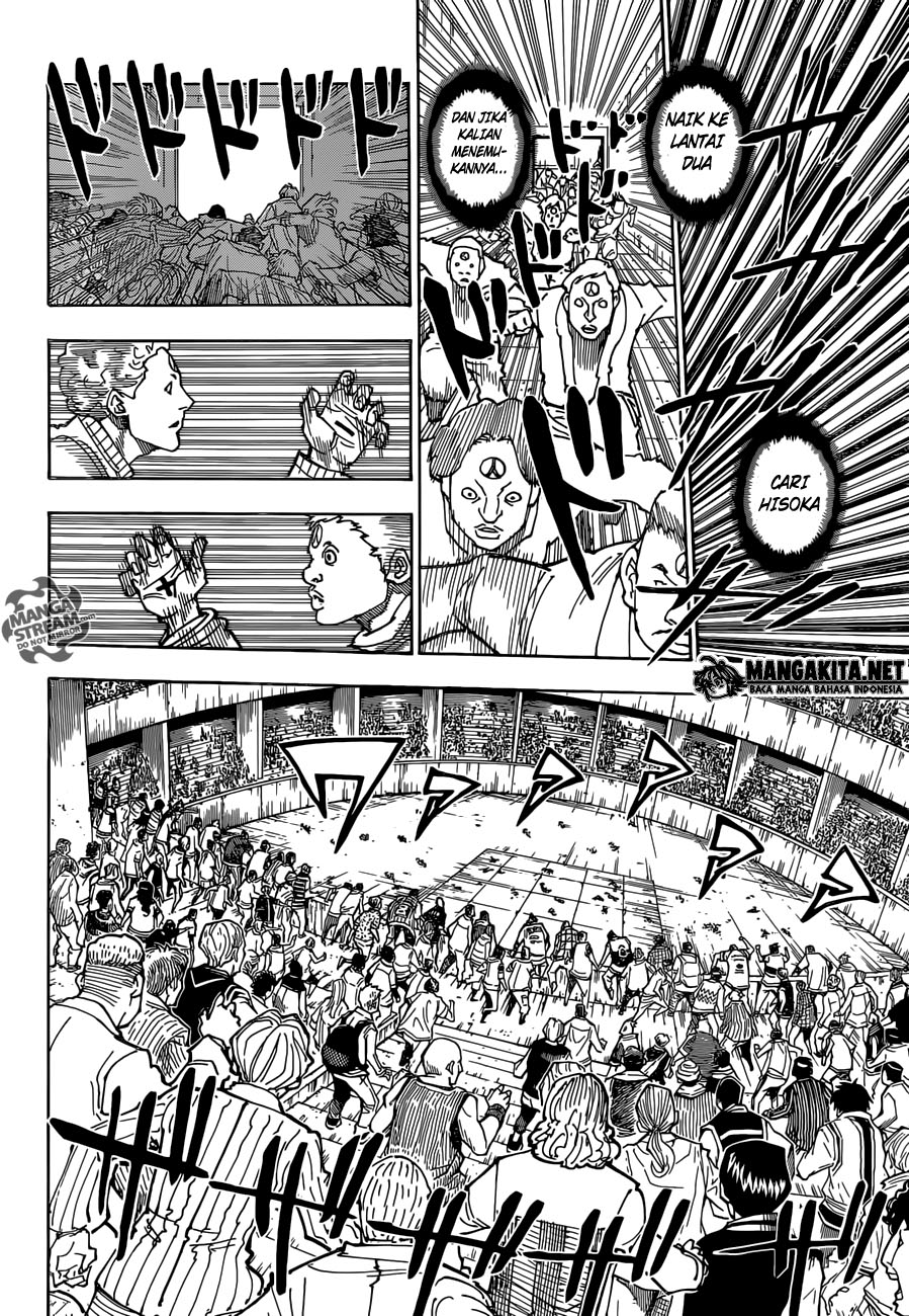 Hunter x Hunter Chapter 356 Gambar 9