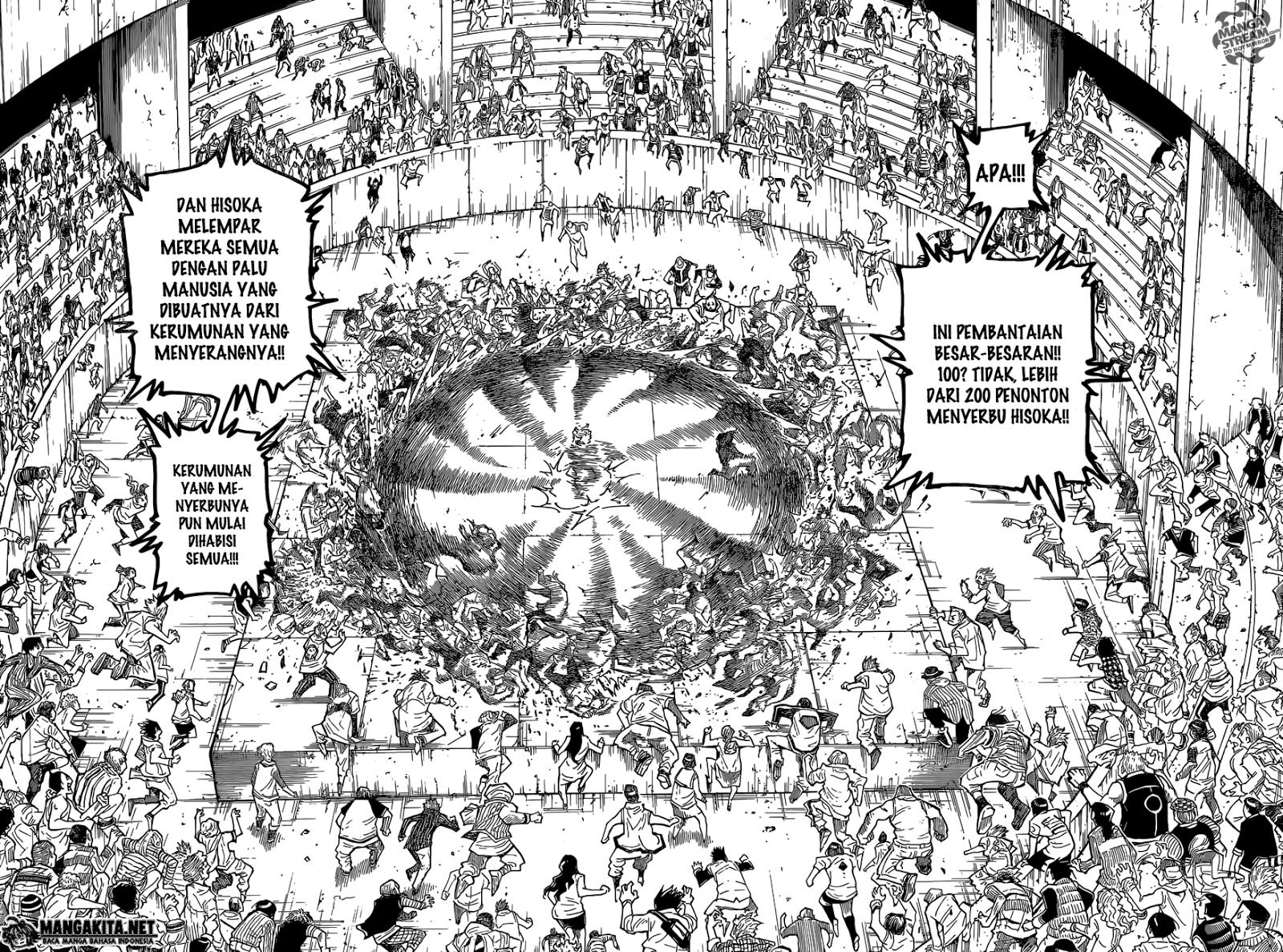 Hunter x Hunter Chapter 355 Gambar 15