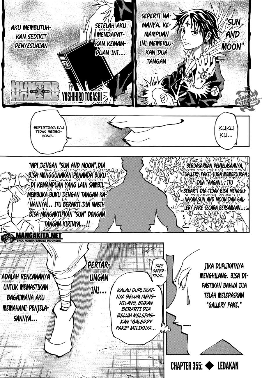 Hunter x Hunter Chapter 355 Gambar 3