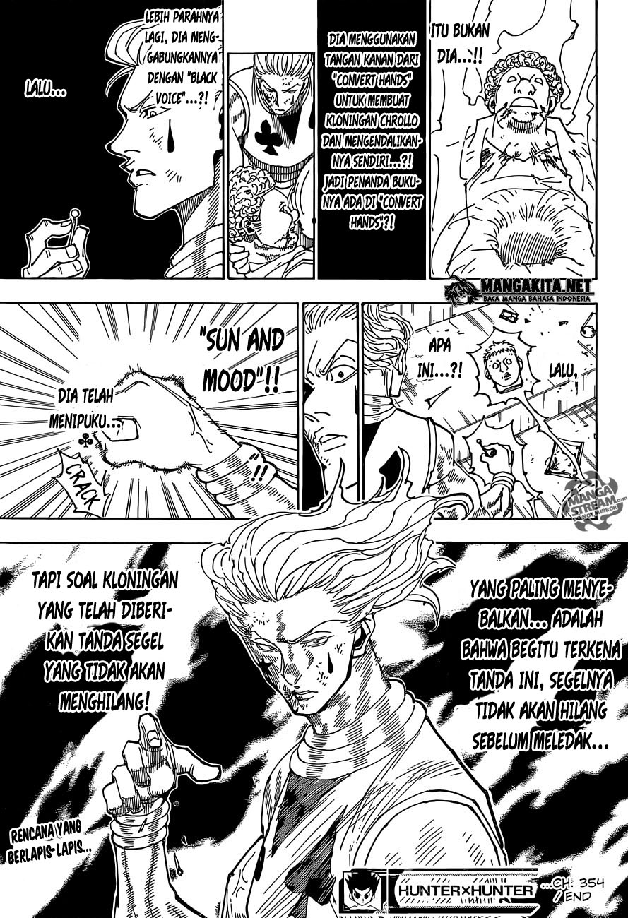 Hunter x Hunter Chapter 354 Gambar 21