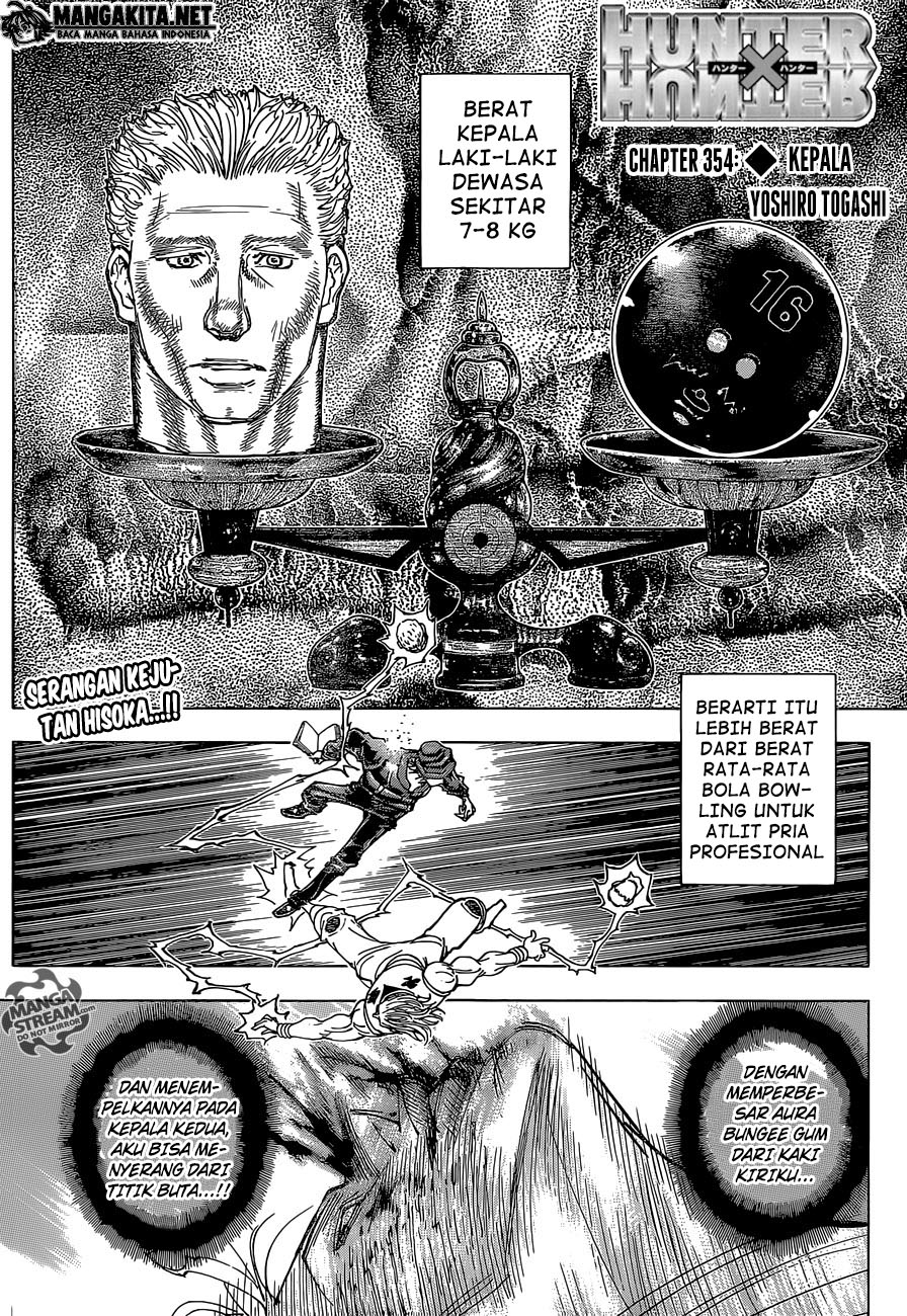 Hunter x Hunter Chapter 354 Gambar 3