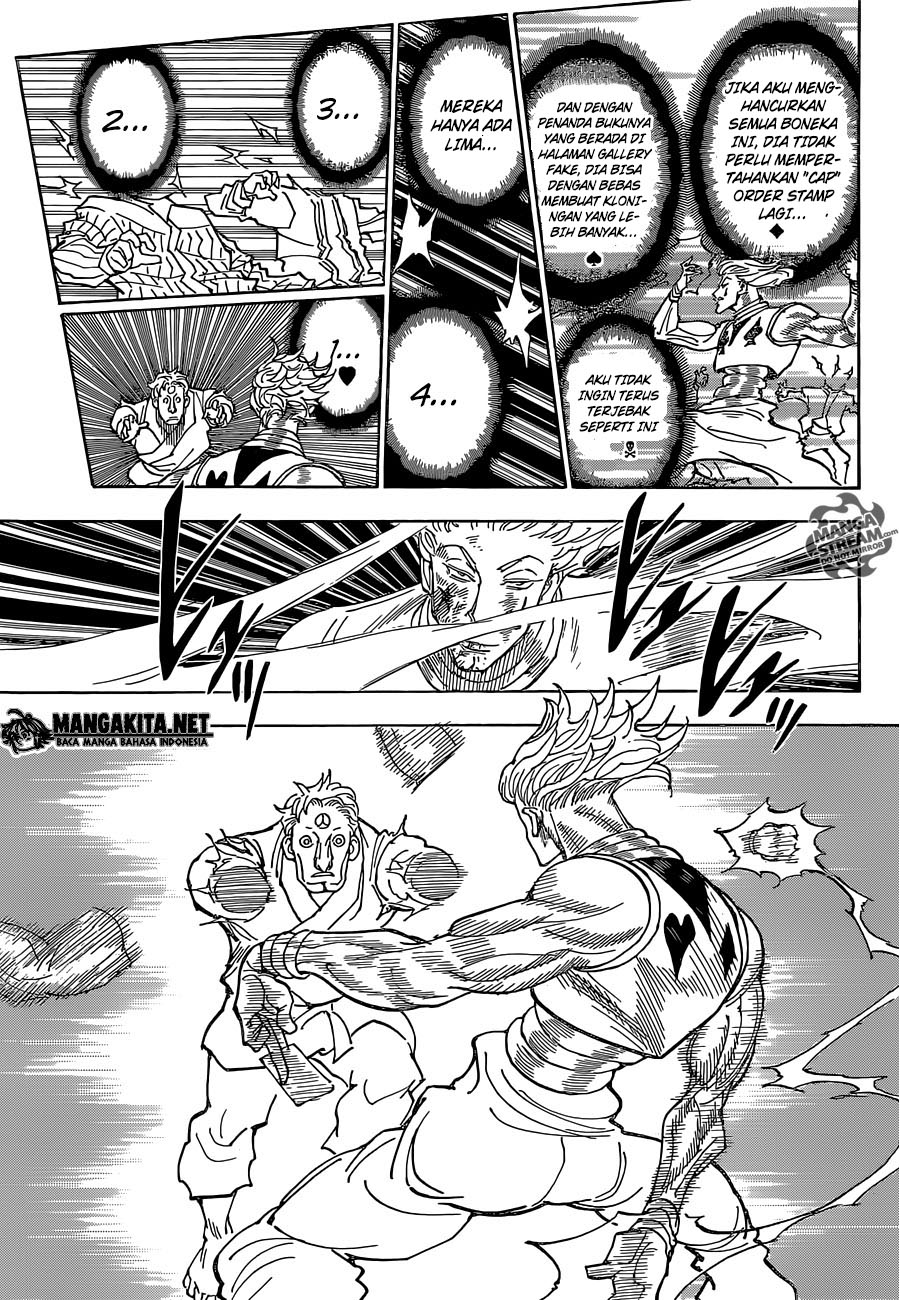 Hunter x Hunter Chapter 354 Gambar 9