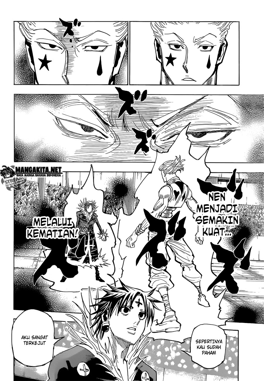 Hunter x Hunter Chapter 352 Gambar 12