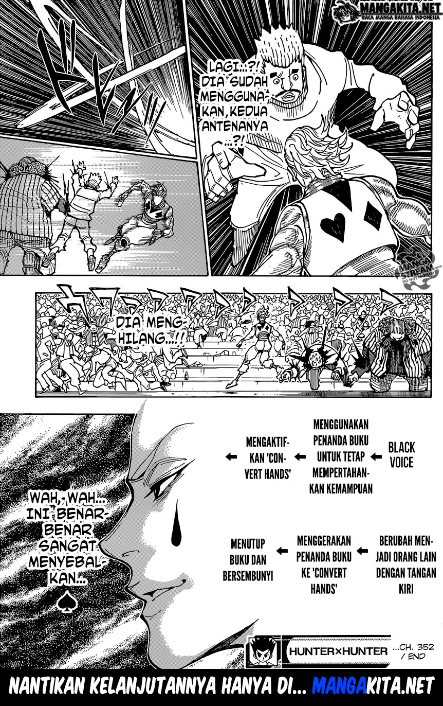 Hunter x Hunter Chapter 352 Gambar 21