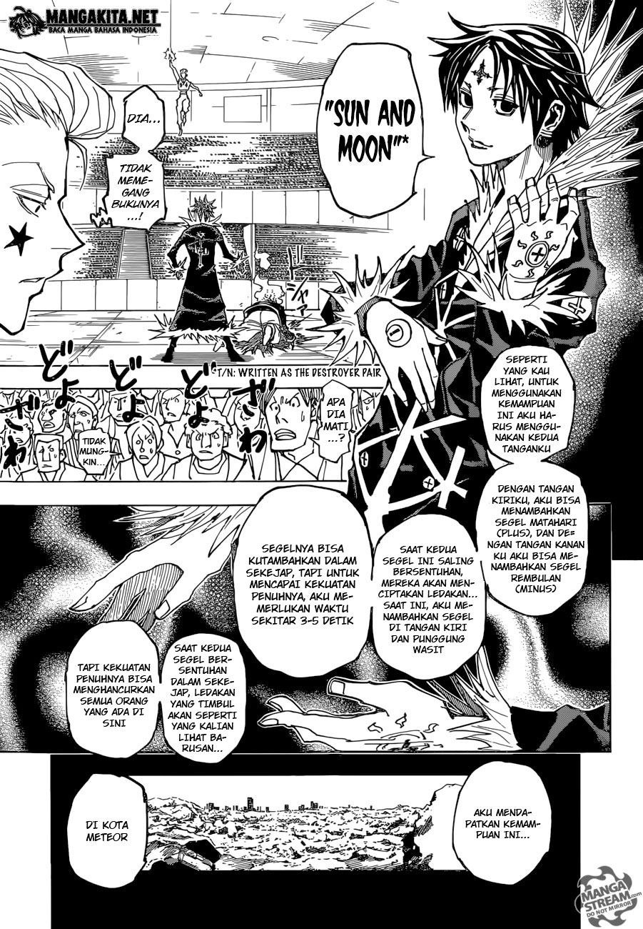 Hunter x Hunter Chapter 351 Gambar 17