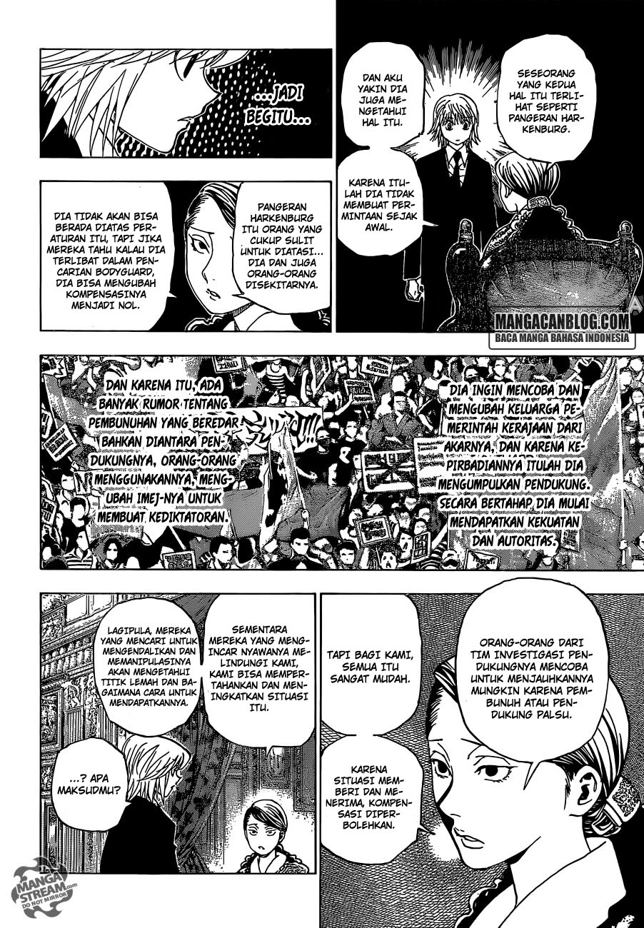 Hunter x Hunter Chapter 350 Gambar 15