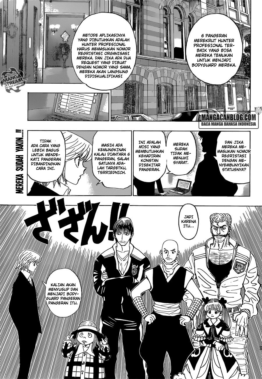 Hunter x Hunter Chapter 350 Gambar 4