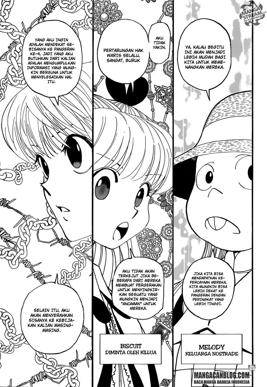 Hunter x Hunter Chapter 350 Gambar 6