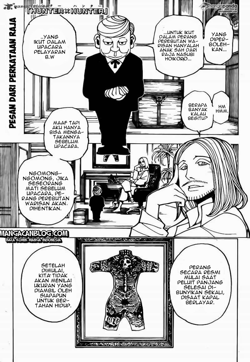 Baca Komik Hunter x Hunter Chapter 349 Gambar 1