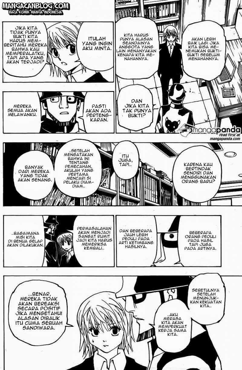 Hunter x Hunter Chapter 349 Gambar 17